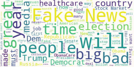 Word cloud from fact checked tweets.
